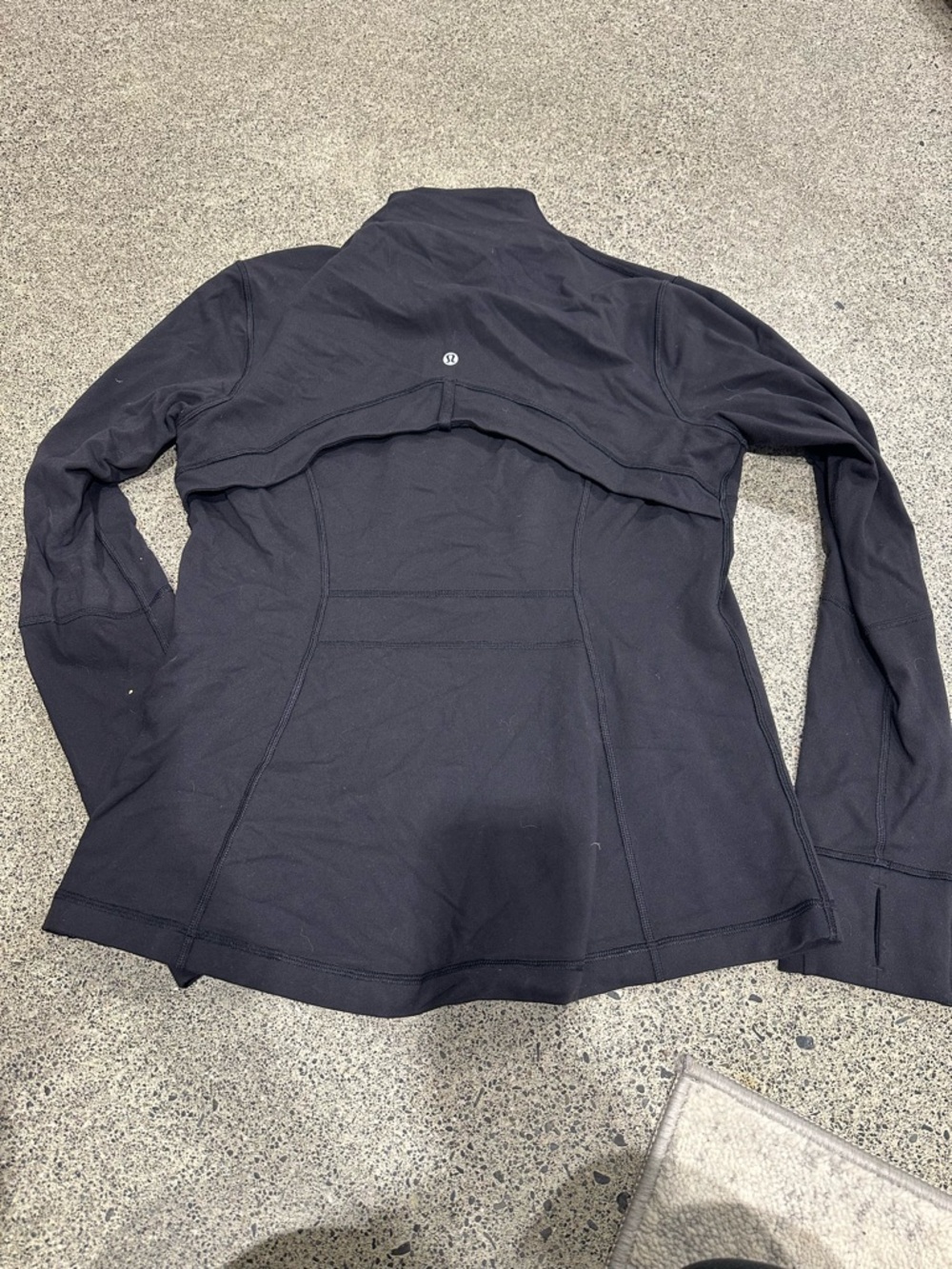 lululemon athletica Black Performance Jacket with Vent Detail